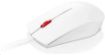 Obrázek LENOVO myš drátová Essential USB Mouse - 1600dpi, Optical, USB, 3 tlačítka,bílá