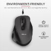 Obrázek TRUST bezdrátová Myš Fyda Rechargeable Wireless Comfort Mouse