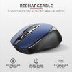 Obrázek TRUST bezdrátová Myš Zaya Rechargeable Wireless Mouse - blue
