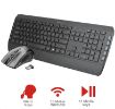 Obrázek TRUST set klávesnice + myš Tecla-2 Wireless Multimedia Keyboard with mouse US