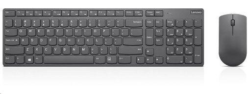 Obrázek LENOVO klávesnice a myš bezdrátová Professional Ultraslim Wireless Combo Keyboard and Mouse - US English