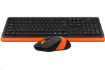 Obrázek A4tech FG1010 FSTYLER set bezdr. klávesnice + myši, oranžová barva