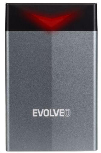 Obrázek EVOLVEO 2.5" Tiny G2, 10Gb/s, externí rámeček na HDD, USB A 3.1 + redukce USB A/USB C