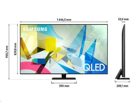 Obrázek SAMSUNG QE65Q80T  65" QLED 4K TV série Q80T (2020) 3840×2160