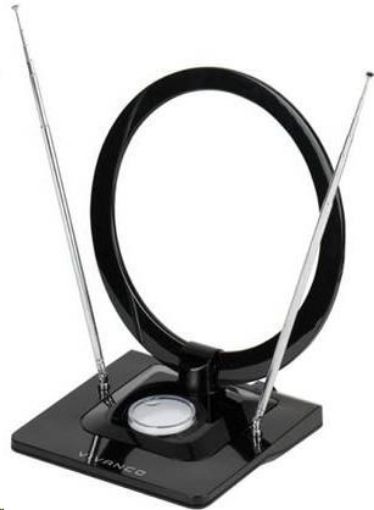 Obrázek Vivanco pokojová anténa TVA 3050 DVB-T2 DAB