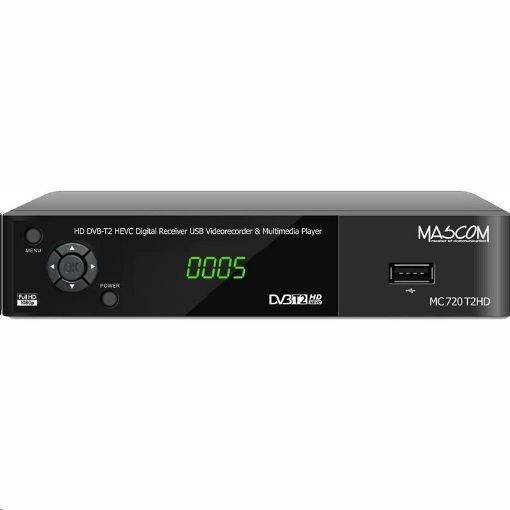 Obrázek Mascom MC720T2 HD set-top box