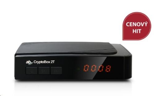 Obrázek AB-COM SET TOP BOX CryptoBox 2THD DVB-T2/C terestriálny/káblový prijímač