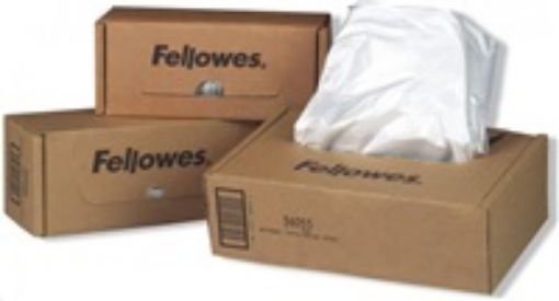 Obrázek Odpadní pytle pro skartovač Fellowes 75Cs, 73Ci, 79Ci, 450M, 46Ms, 63Cb, balení 100ks