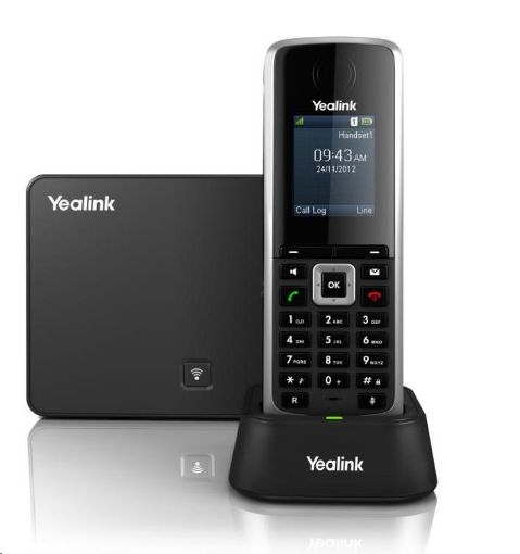 Obrázek Yealink W52P IP DECT báze+ručka, 1,8" 128x160 barevný LCD, PoE, až 5 ruček