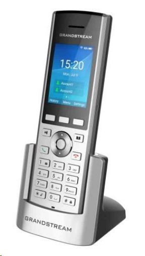 Obrázek Grandstream WP820 [Wi-Fi IP telefon, 2 linky, 2 SIP účty, 2.4" TFT 240x320, bluetooth, 3.5mm jack, OS Android]