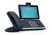 Obrázek Yealink SIP-T58A+cam IP telefon, 7" 1024x600LCD,2x10/100/1000,Wi-Fi,Bluetooth,HD kamera,PoE,16xSIP,2x USB, bez adaptéru