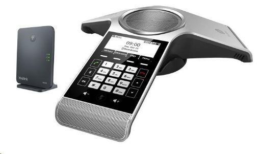 Obrázek Yealink CP930W-Base IP DECT báze + konferenční tel., 3,1" 248x120 LCD, Bluetooth, 1x microUSB, 1x microSD