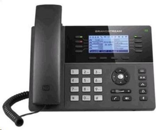 Obrázek Grandstream GXP1760W [VoIP telefon - 3x SIP účet, HD audio, 24 prog.tl.+6 předvoleb, 1xLAN 100Mbps, WiFi, PoE]