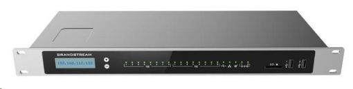 Obrázek Grandstream UCM6308 [IP PBX - IP pobočková ústředna, 8xFXO, 8xFXS, 3xRJ-45, 2x USB, SD-card, PoE+]