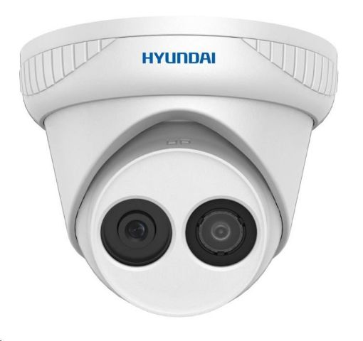 Obrázek HYUNDAI IP kamera 8Mpix, H.265+, 25 sn/s, obj. 2,8mm (100°), PoE, IR 30m, IR-cut, WDR 120dB, microSD slot, IP67