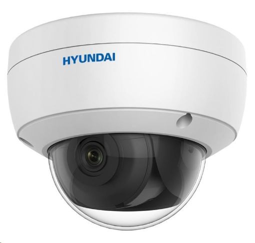Obrázek HYUNDAI IP kamera 4Mpix, H.265+, 25 sn/s, obj. 2,8mm (110°), PoE, IR 30m, IR-cut, WDR 120dB, microSD, analytika, IP67