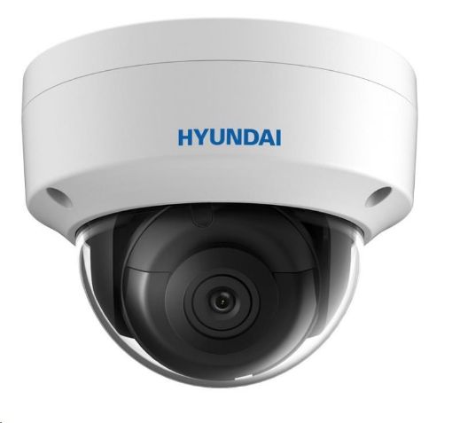 Obrázek HYUNDAI IP kamera 4Mpix, H.265+, 25 sn/s, obj. 2,8mm (100°), PoE, IR 30m, IR-cut, WDR 120dB, microSD, analytika, IP67