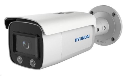 Obrázek HYUNDAI IP kamera 2Mpix, H.265+, 25 sn/s, obj. 4mm (95°), PoE, 30m bílé světlo, IR-cut, WDR 120dB, mSD, analytika, IP67