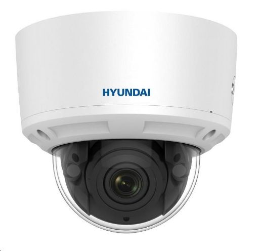 Obrázek HYUNDAI IP kamera 4Mpix, H.265+, 25 sn/s, obj. 2,8-12mm (100°), PoE, audio, DI/DO, IR 30m, WDR 120dB, mSD, analyt, IP66