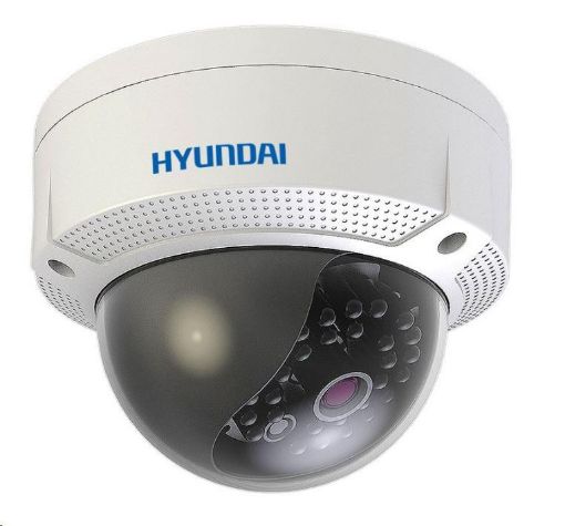 Obrázek HYUNDAI analog kamera, 5Mpix, 20 sn/s, obj. 2,8mm (85°), HD-TVI / CVI / AHD / ANALOG, DC12V, IR 20m, WDR digit.,DNR,IP67