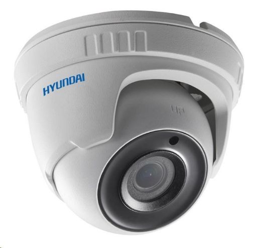 Obrázek HYUNDAI analog kamera, 5Mpix, 20 sn/s, obj. 2,8mm (85°), HD-TVI / CVI / AHD / ANALOG, DC12V, IR 20m, WDR digit.,DNR,IP67