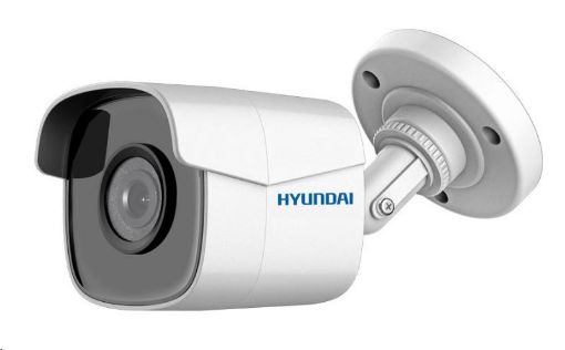 Obrázek HYUNDAI analog kamera, 1Mpix, 25 sn/s, obj. 2,8mm (95°), HD-TVI /CVI / AHD / ANALOG, DC12V, IR 20m, IR-cut, IP66