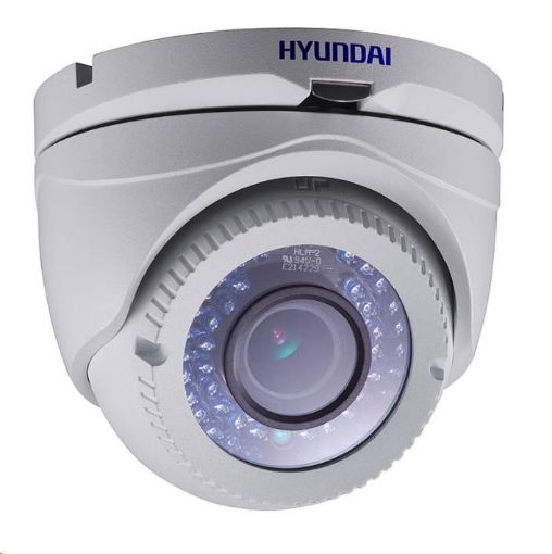 Obrázek HYUNDAI analog kamera, 2Mpix, 25 sn/s, obj. 2,8-12mm (100°), HD-TVI, DC12V/PoC, IR 40m, IR-cut, IP66