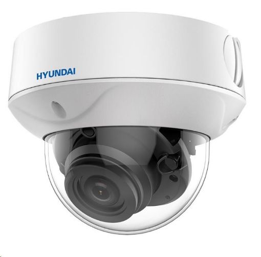 Obrázek HYUNDAI analog kamera, 2Mpix, 25 sn/s, obj. 2,7-13,5mm (100°), HD-TVI, DC12V/PoC, IR 60m, IR-cut, WDR 130dB, 3DDNR, IP67