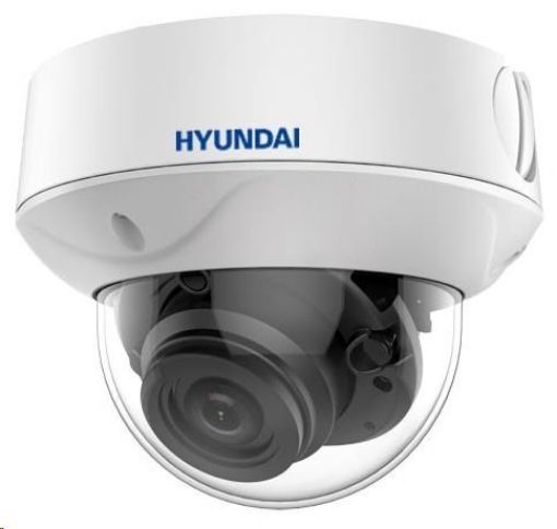 Obrázek HYUNDAI analog kamera, 2Mpix, 25 sn/s, obj. 2,7-13,5mm (100°), HD-TVI / CVI / AHD / ANALOG, DC12V, IR 60m,WDR 120dB,IP67