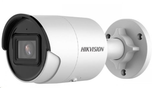 Obrázek HIKVISION IP kamera 2Mpix, 1920x1080 až 25sn/s, obj. 4mm (85°), PoE, IRcut, microSD, venkovní (IP67)