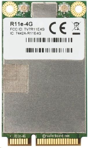 Obrázek MikroTik R11e-4G - 4G/LTE miniPCI-e karta, 2x u.Fl