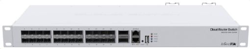 Obrázek MikroTik Cloud Router Switch CRS326-24S+2Q+RM, 650MHz CPU, 64MB, 1x10/100, 24x10G, 2x40G, USB vč. L5