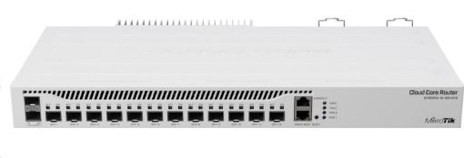 Obrázek MikroTik Cloud Core Router, CCR2004-1G-12S+2XS, 1700MHz CPU, 4GB RAM, 1xLAN, 12x SFP+, 2x SFP28, vč. L6 licence