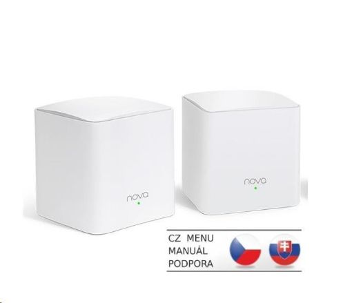 Obrázek Tenda MW5c (2-pack) - Wireless AC MESH systém 802.11a/b/g/n/ac