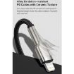 Obrázek Baseus Cafule Series nabíjecí / datový kabel USB-C na Lightning PD 20W 1m, zelená