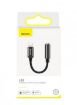 Obrázek Baseus Cafule redukce Ligting smec na 3,5mm Jack samice, černá