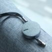 Obrázek Baseus Fabric 3v1 flexibilní kabel USB / Lightning, Type-C, microUSB 3.5A 1.2m tmavě-šedá