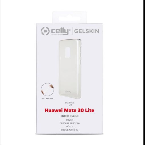 Obrázek Celly zadní kryt Gelskin pro Huawei Mate 30 Lite, transparentní