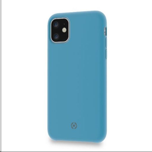 Obrázek Celly zadní kryt Leaf pro iPhone 11, modrá