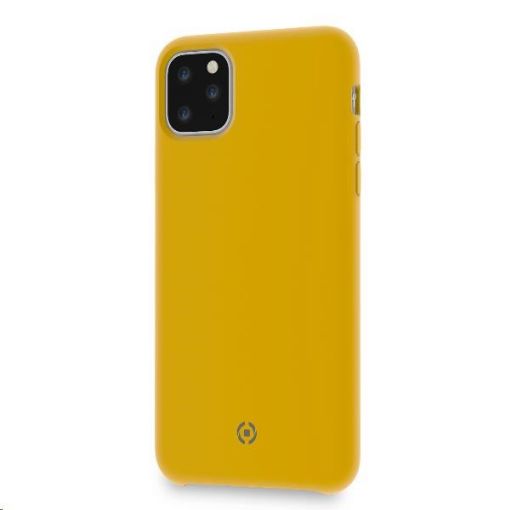 Obrázek Celly zadní kryt Leaf pro iPhone 11 Pro Max, žlutá