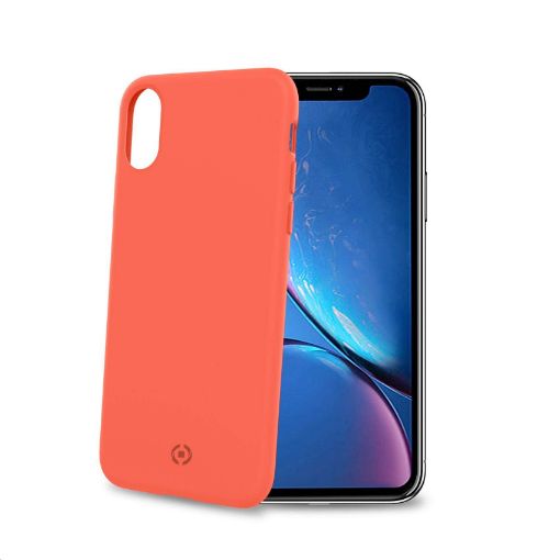 Obrázek Celly zadní kryt Shock pro iPhone XR, oranžová