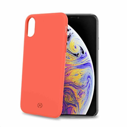 Obrázek Celly zadní kryt Shock pro iPhone XS Max, oranžová