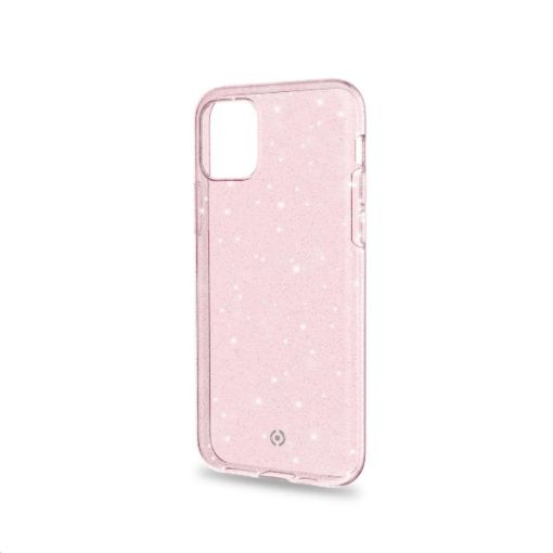 Obrázek Celly zadní kryt Sparkle pro iPhone 11, růžová