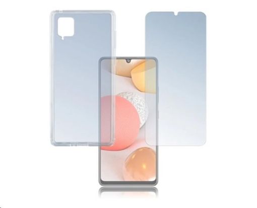 Obrázek 4smarts 360° Protection set (tvrzené sklo a gelový zadní kryt) pro Samsung Galaxy A42 5G