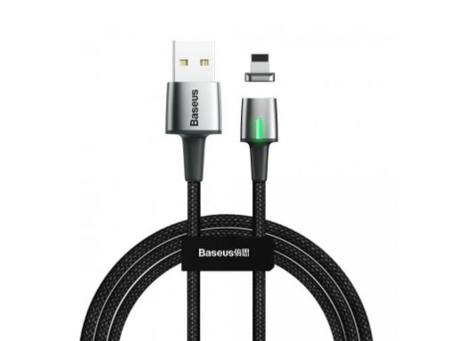 Obrázek Baseus Zinc Magnetic Cable USB for Lightning 2.4A 1M Black