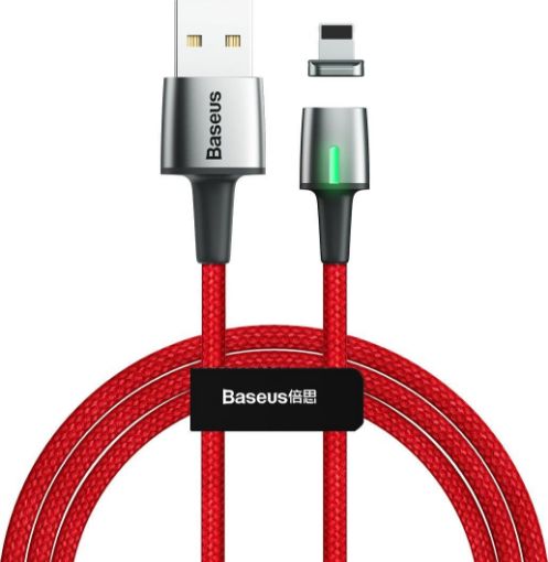 Obrázek Baseus Zinc Magnetic Cable USB for Lightning 1.5A 2M Red