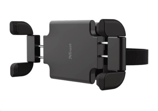 Obrázek TRUST držák na tablet/mobil do auta, Rheno Phone And Tablet Headrest Car Holder