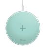 Obrázek TRUST nabíjecí podložka, Qylo Fast Wireless Charging Pad 7.5/10W, mint/tyrkysová