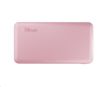 Obrázek TRUST powerbanka Primo Ultra-thin, 10.000 mAh, pink/růžová