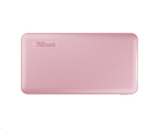 Obrázek TRUST powerbanka Primo Ultra-thin, 10.000 mAh, pink/růžová